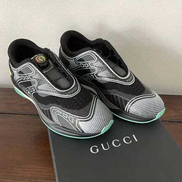 Gucci 623114 Fabric Sneakers shoes, Sz. Euro 35+ (US 5.5) - Picture 2 of 12